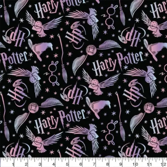 Harry Potter Elements Toss Precut Cotton Fabric {3}