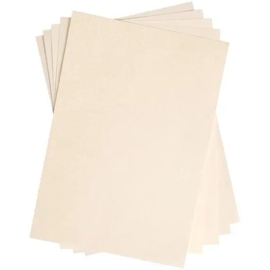 Sizzix&reg; Surfacez&reg; 8" x 11.5" Opulent Cardstock Pack Ivory {4}