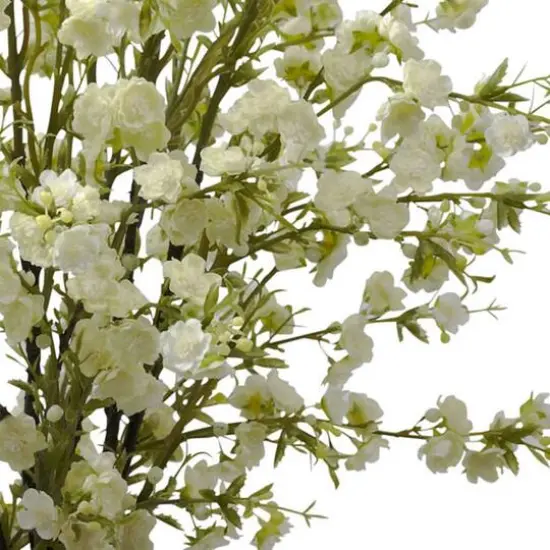 30" White Cherry Blossoms Arrangement in Vase  {3}