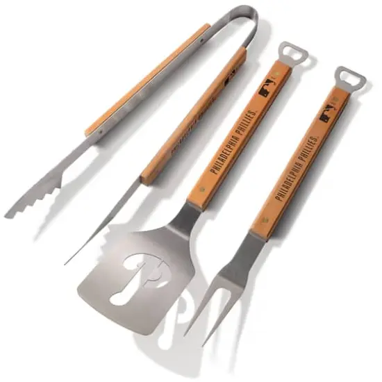 MLB Classic 3 Piece BBQ Set Philadelphia Phillies {1}