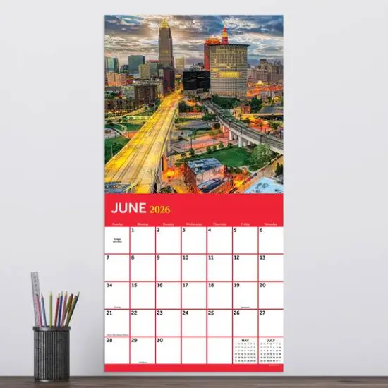 2026 Ohio Wall Calendar {4}