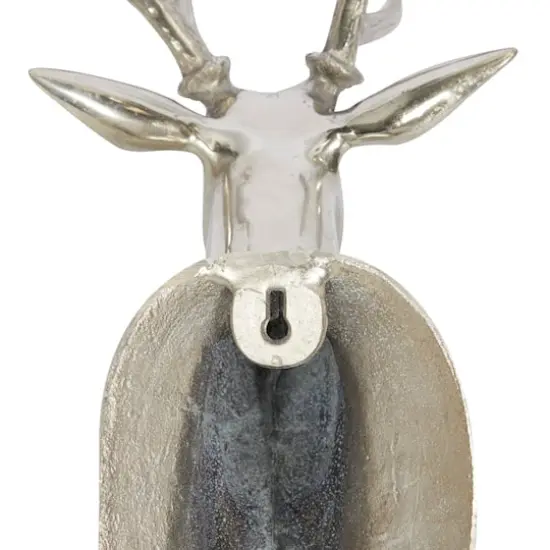Silver Deer Aluminum Eclectic Wall Decor {7}
