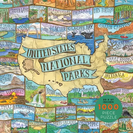 TF Publishing National Parks 1,000 Piece Jigsaw Puzzle {1}