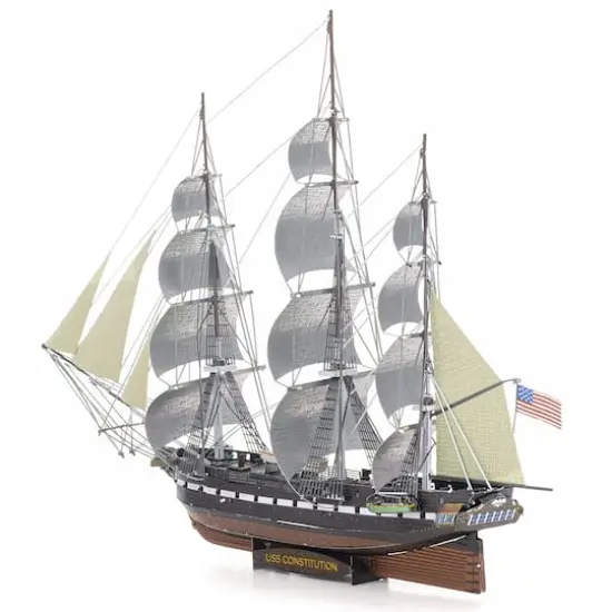 Metal Earth&reg; Premium Series USS Constitution Steel Model Kit {5}