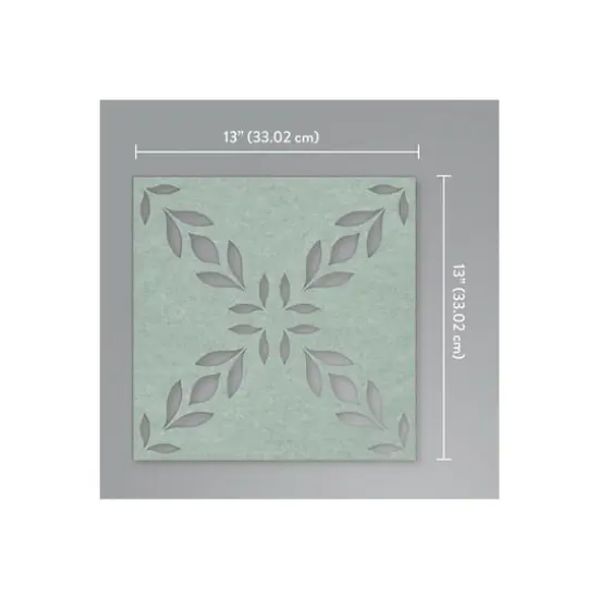 RoomMates Sky Blue Botanical Trellis Acoustical Peel & Stick Tiles {5}
