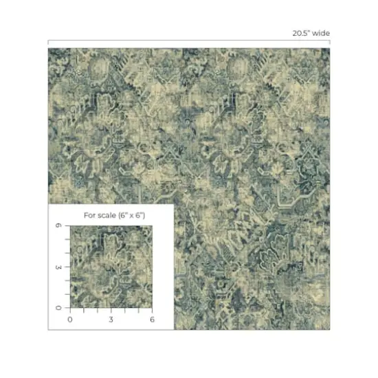 Surface Style Cumbrae Peel & Stick Wallpaper Denim {5}