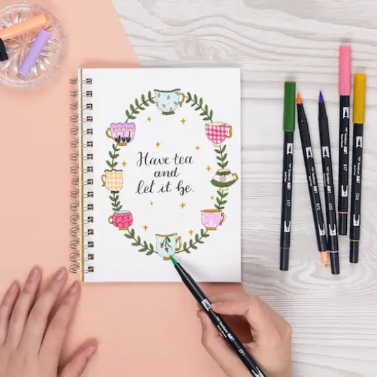 Tombow Teatime Dual Brush Pen Set {10}