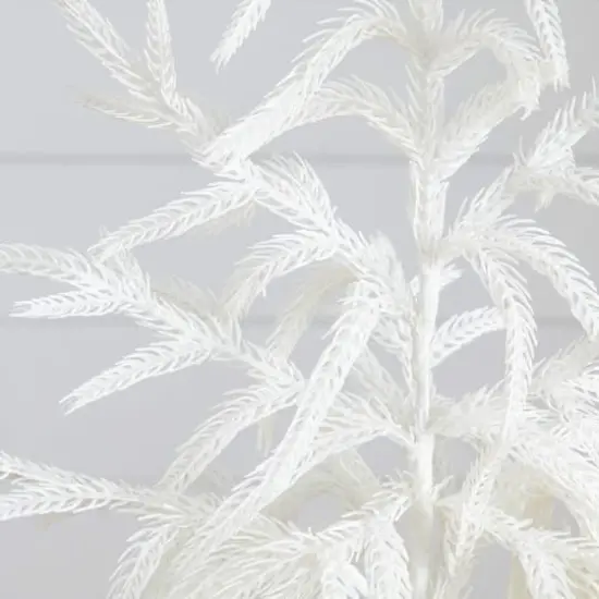 2ft. Artificial Real Touch White Norfolk Island Pine Christmas Tree with Natural Look {4}