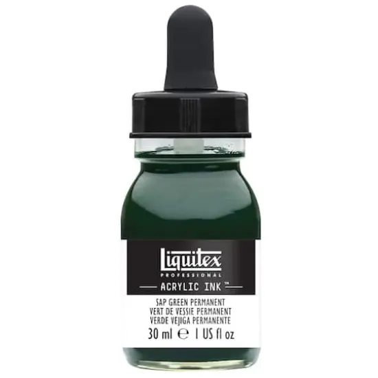 Liquitex&reg; Professional Acrylic INK!, 1oz.Sap Green Permanent {1}