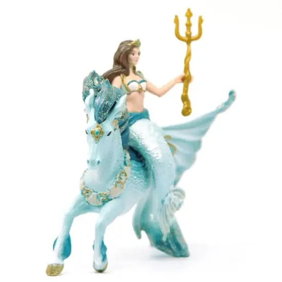 schleich&reg; Bayala&reg; Mermaid Eyela on Underwater Horse Figurine Playset {5}