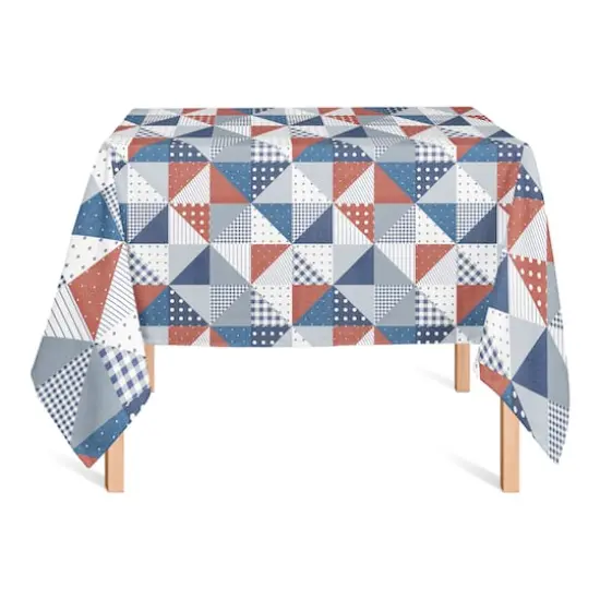 Patchwork Quilt Tablecloth, 58" x 58" {3}