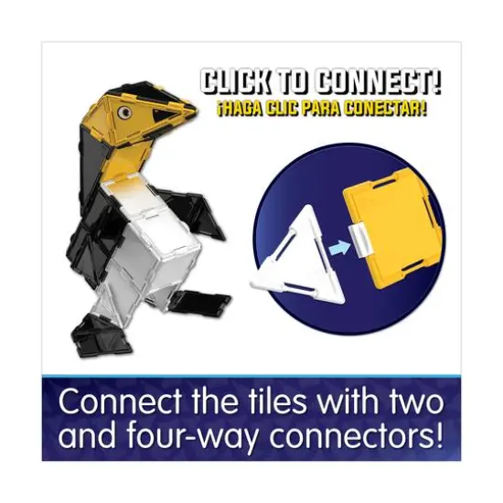 Techno Tiles - Emperor Penguin: 100+ Pcs {7}