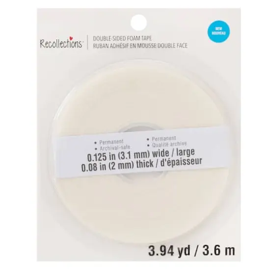 1/8" x 4yd. Double-Sided Foam Tape by Recollections&trade; {5}
