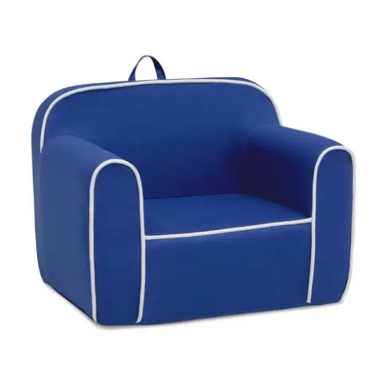 Delta Children Cozee Chair for Kids Dark Blue {4}