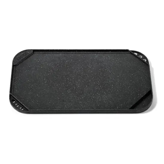 THE ROCK by Starfrit 10.6" x 19.5" Reversible Grill Griddle {5}
