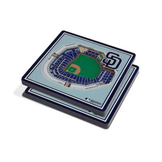 MLB 3D StadiumView Coasters San Diego Padres {1}