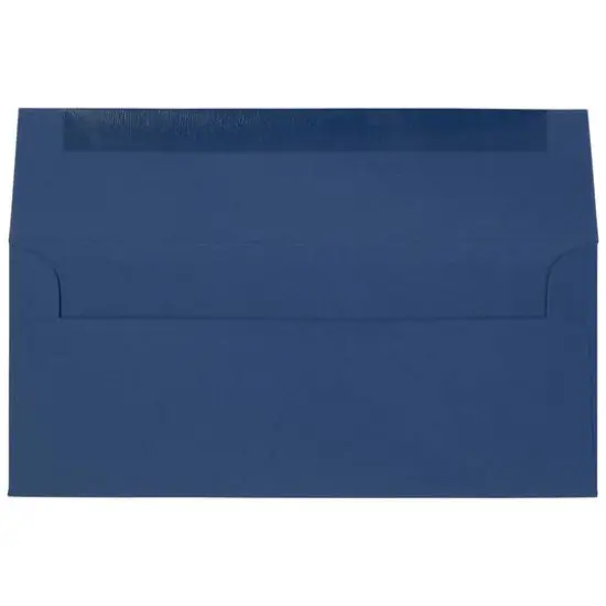 JAM Paper #10 Business Premium Straight Flap Envelopes, 50ct. Presidential Blue {4}