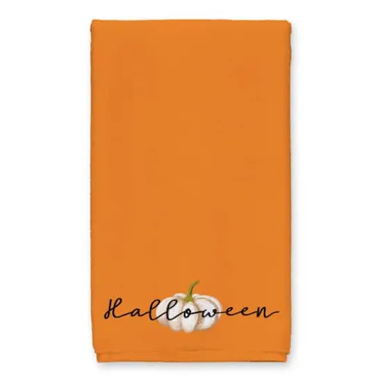 Halloween Pumpkin Tea Towel Set {3}