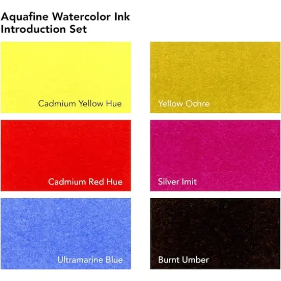 Daler-Rowney Aquafine Watercolor Ink Introduction Set {4}