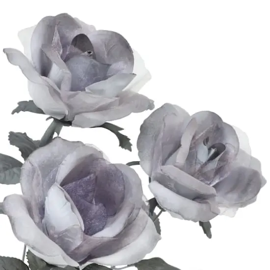 18" Gray Purple Rose Bush by Ashland&reg; {4}