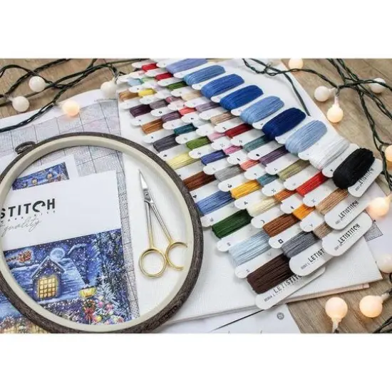 Letistitch Cottage Glow Counted Cross Stitch Kit {11}