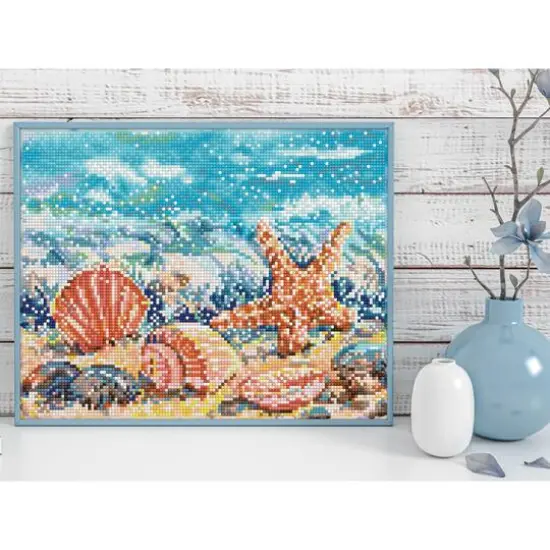 Diamond Dotz&reg; Summertime Beach Diamond Painting Kit {5}