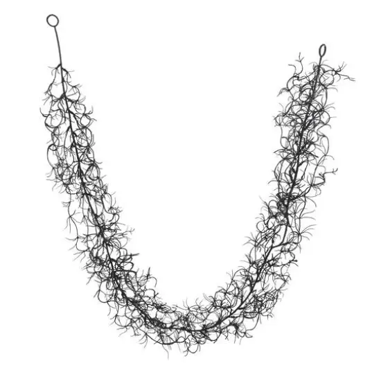 5ft. Black Spanish Moss Coiled Garland by Ashland&reg; {3}