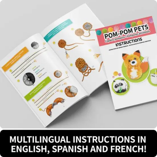 Style Me Up! Pom Pom Pets Activity Kit {5}