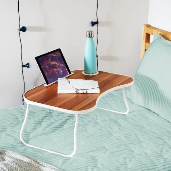 Honey Can Do Walnut Collapsible Folding Lap Desk {3}
