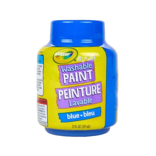 Crayola&reg; 2oz. Blue Washable Paints, 12ct. {3}