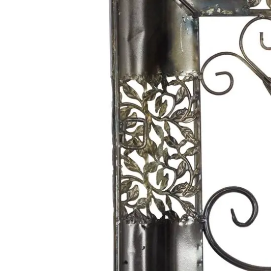 45" Brown Metal Rustic Wall D&eacute;cor {5}