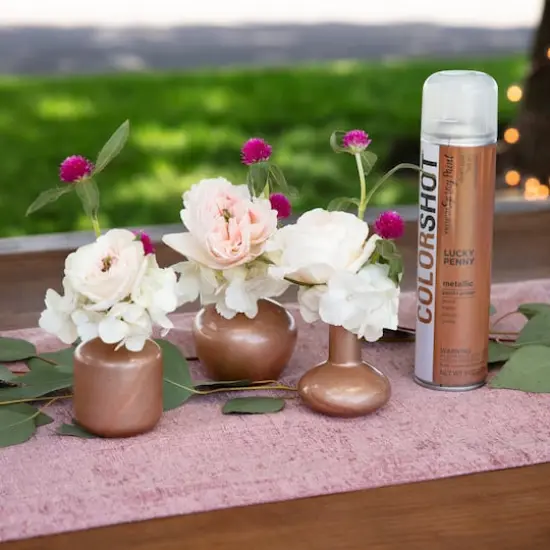 COLORSHOT&reg; Premium Metallic Spray Paint Lucky Penny {6}