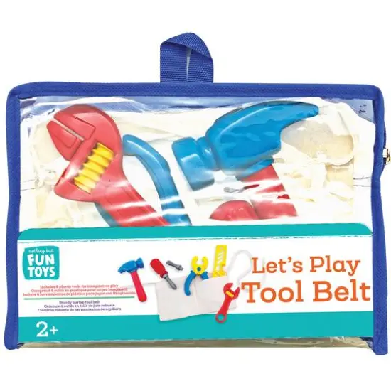 Nothing But Fun Toys Let's Play Tool Belt Playset {3}