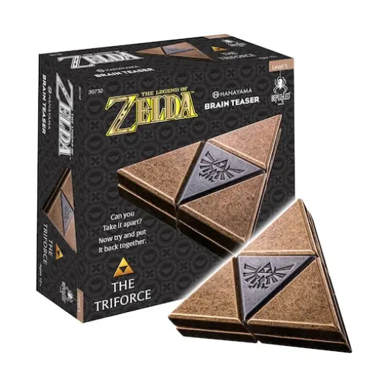 Hanayama Level 5 Cast Puzzle - The Legend of Zelda: The Triforce {5}