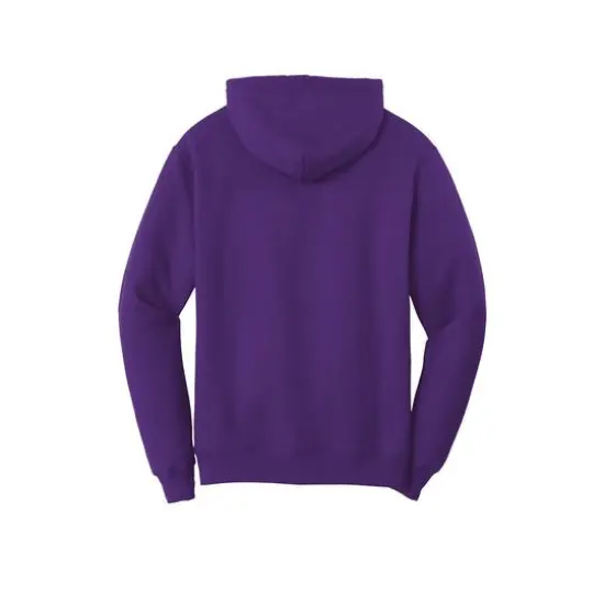 Port & Company&reg; Darks Core Fleece Pullover Hooded Sweatshirt Team Purple {5}
