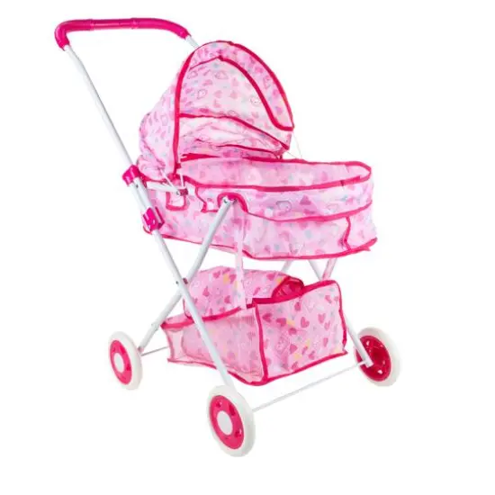 Toy Time Deluxe Toy Pram for 18" Baby Dolls {9}
