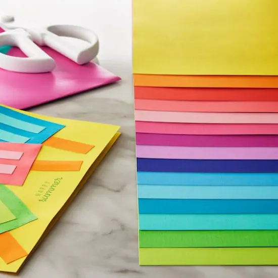 Brights Cardstock Paper Pad, 12" x 12" by Recollections&trade; {3}