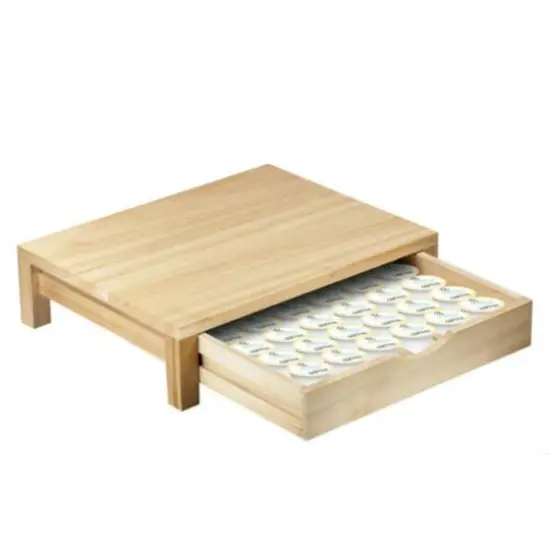 NEX&trade; 36-Pod Natural Wood K-Cup Coffee Pods Holder {1}