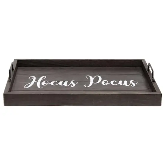 Elegant Designs&trade; 15.5" Hocus Pocus Serving Tray with Handles {8}