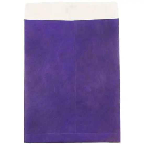 JAM Paper 10" x 13" Tyvek Tear-Proof Open End Catalog Envelopes, 25ct. Purple {4}