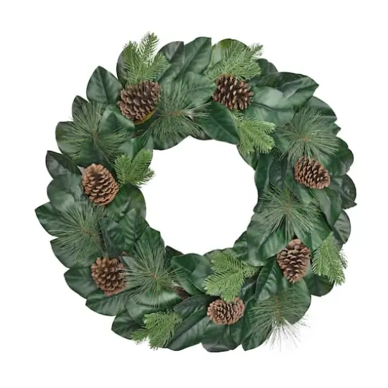 32" Magnolia Wreath {1}