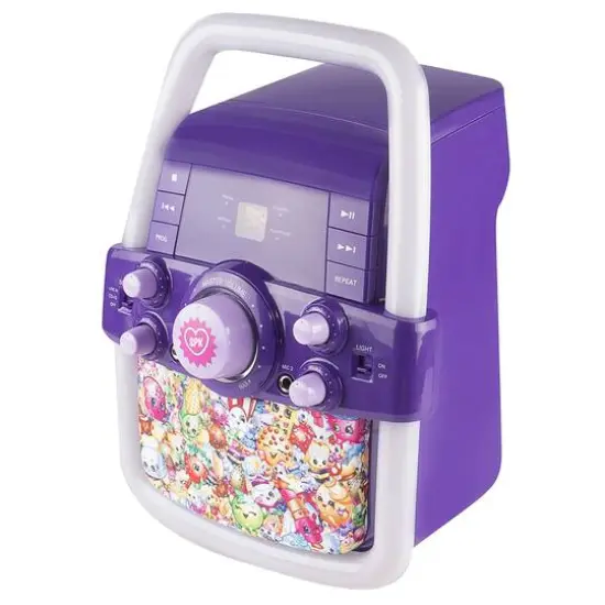 Shopkins Flashing Light Karaoke System {3}