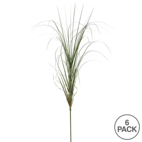 6 Pack: Green Curled Grass Spray {4}