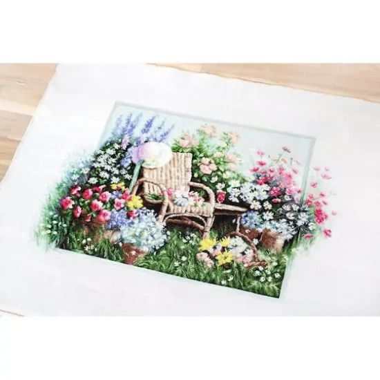 Luca-s Blooming Garden Counted Cross Stitch Kit {5}