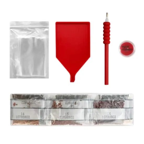 16" x 20" Present & Cocoa Diamond Art Kit by Make Market&reg; {4}