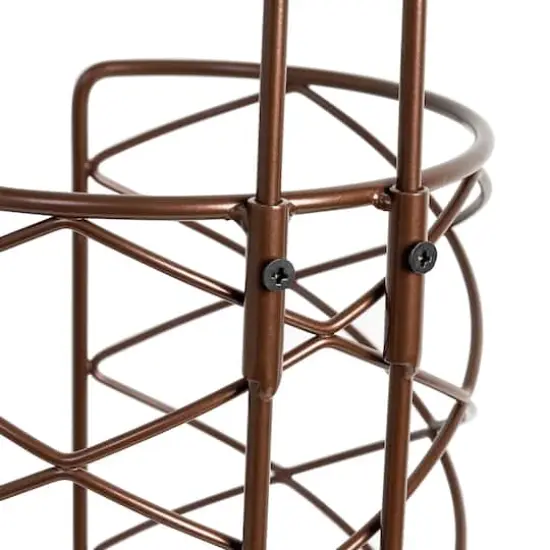 Honey Can Do Oil-Rubbed Bronze Freestanding Toilet Paper Holder {5}