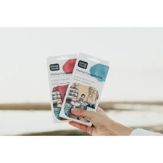 Viviva Colorsheet Original Sketcher 16-Color Watercolor Set {5}