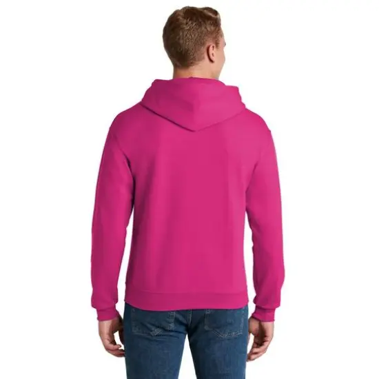 JERZEES® NuBlend® Unisex Pullover Hooded Sweatshirt Cyber Pink {6}