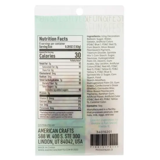 Sweetshop&trade; Birthday Decorating Kit {6}