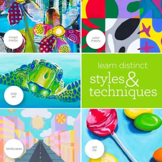 Apple Barrel&reg; Art Lessons Paint & Brush 34 Piece Set {8}